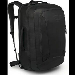 NEW Osprey Transporter Travel Pack 36L BNWT Black Panel loader backpack bag